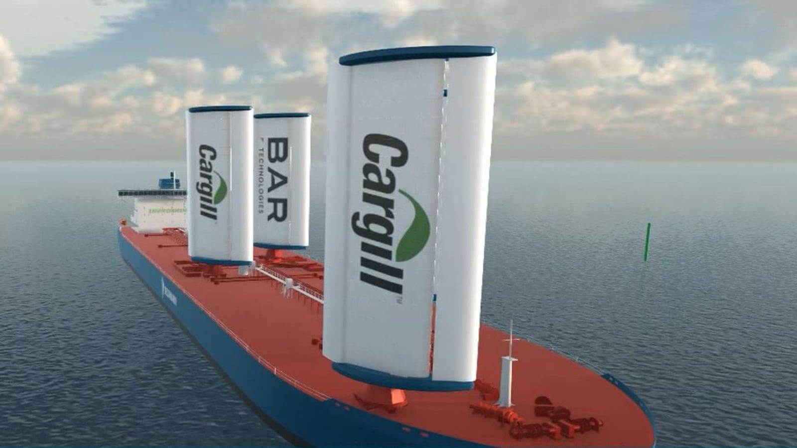 Cargill considers wind power to decarbonize its shipping