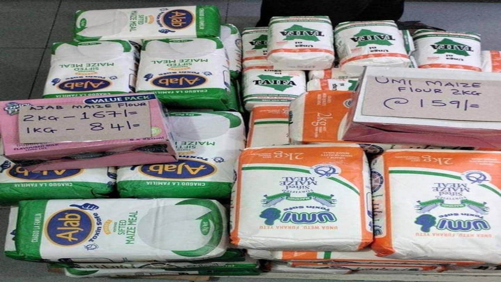 Maize flour brands, Ajab and Umi, slash retail prices by 24 amid maize