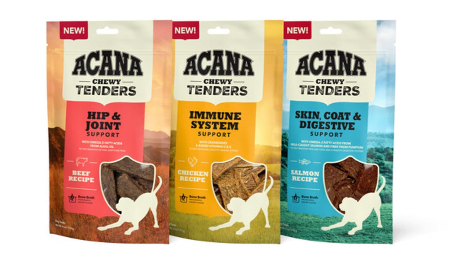 Champion Petfoods debut ACANA™ Chewy Tenders Treats for Dogs