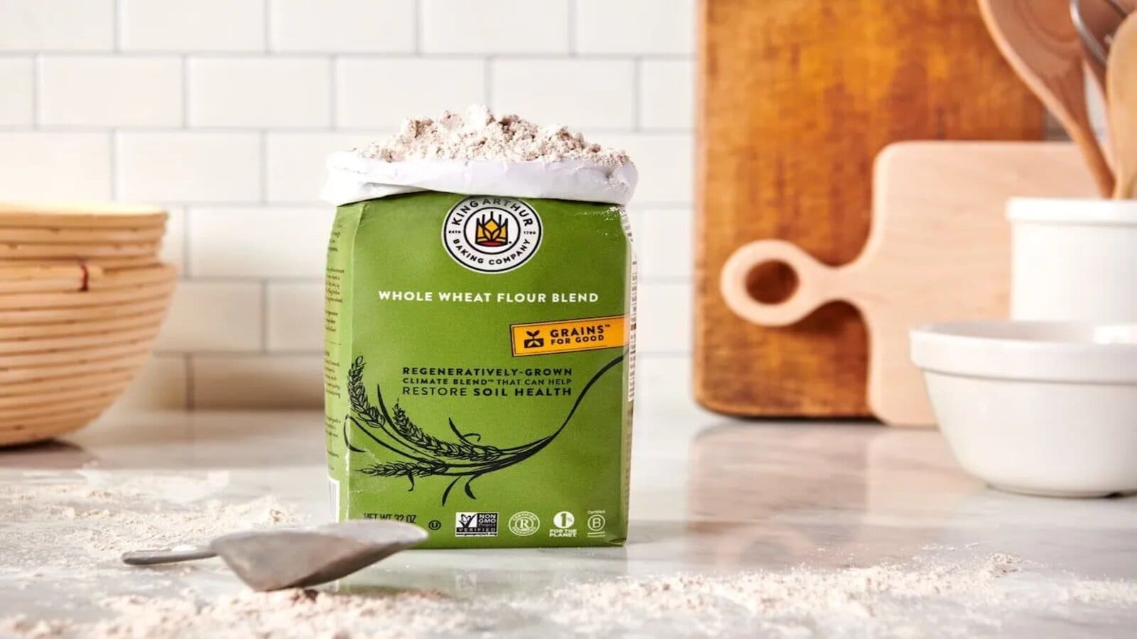 King Arthur Baking Company debuts regeneratively grown whole wheat flour