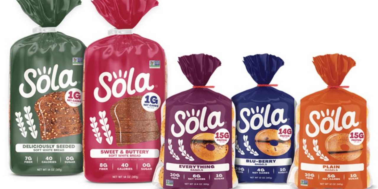 The Sola Company introduces low-carb breads and bagels at Whole Foods ...